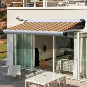 Quality Popular Window awnings outdoor balcony porch awning Sun Shade Aluminium Frame Canopy carport Retractable Awning B05 wholesale