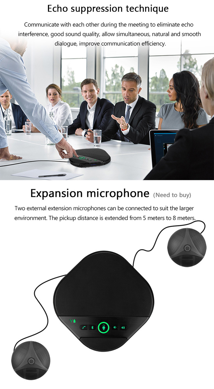 Unique Design Microphone Video Conference Camera Microphone