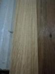 Australian Blackbutt solid wood outside decking, unfinished & wax oil both