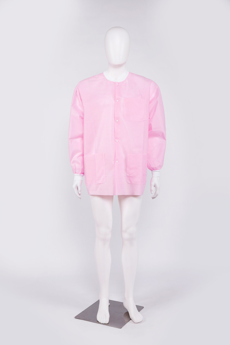 V Collar Short Sleeve Disposable Scrub Suit Unisex Hospital Scrub Suit