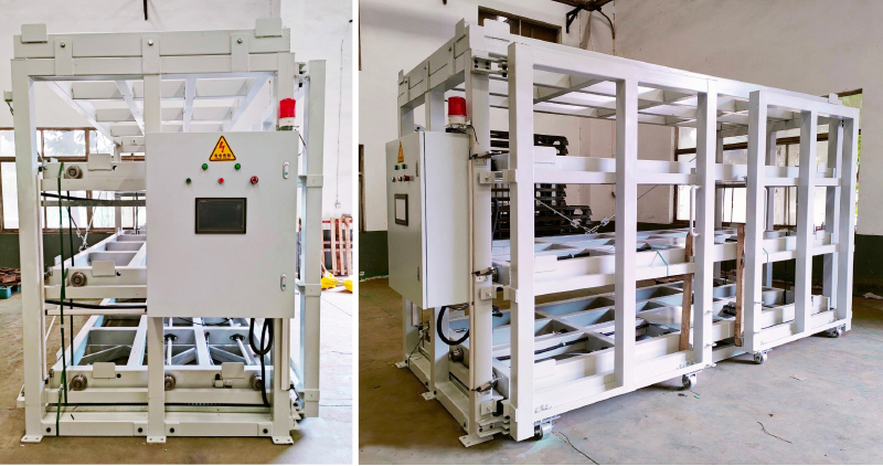 Electric Drive Sheet Racks For Metal Sheet Plate Drawer Racking