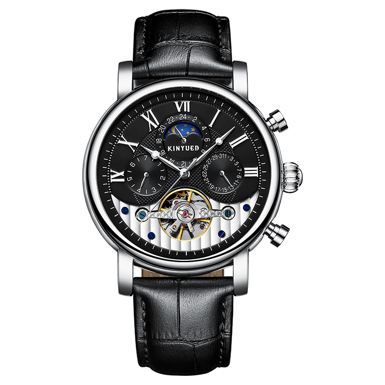 Shock Proof Waterproof Mechanical Watch High Hardness Hardlex Glass