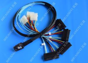 Quality 1M Serial Attached SCSI Cable Mini SAS 36-Pin Male To SAS 29-Pin Female Cable wholesale
