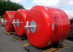 Colorful Ship Mooring Buoys Marine Navigation Buoys With Exterior Polyurea