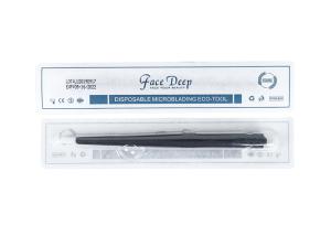 Quality 145 Mm Length Black Disposable Microblading Pen Face Deep Eyebrow Tattoo Pen wholesale
