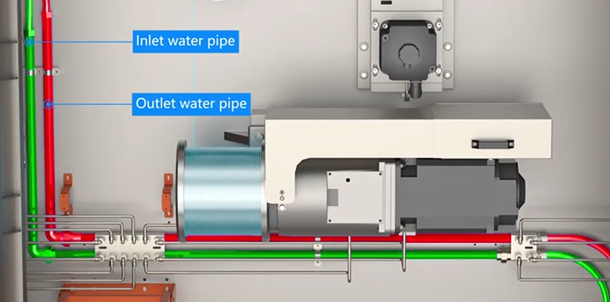 Efficient Intelligent Diamond Multi Wire Saw Machine For Marble Block