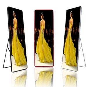 Quality Aluminum Cabinet 1200 Nit SMD2121 P2.5 LED Poster Display wholesale