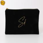 Custom Logo Makeup Travel Red Zipper Packaging Bag For Cosmetic