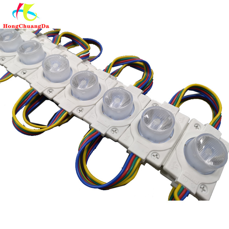 Signage RGB LED Module 110LM CE ROHS For Commercial Standing Lighting