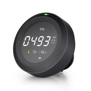 Quality 5000ppm Co2 PPM Meter , PTH-5 Carbon Dioxide Detector wholesale