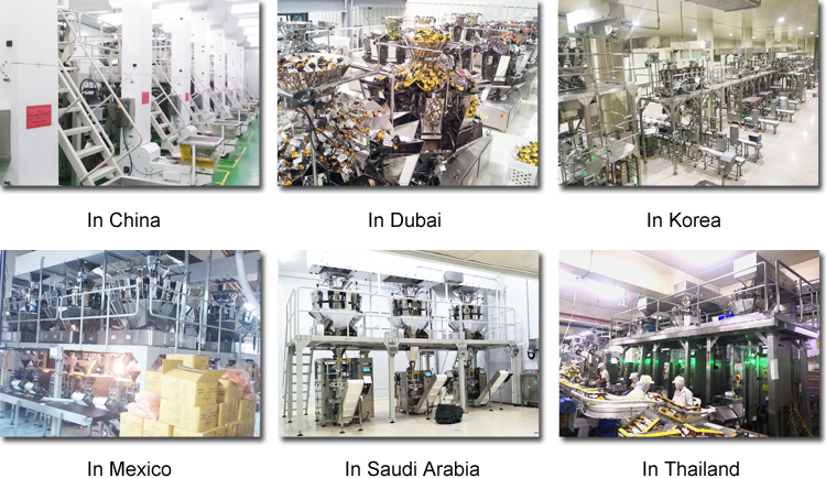 Automatic Four Sealing VFFS Packing Machine for Chocolate Dry Food