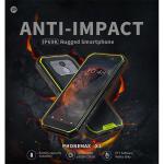 4G Standby 15 Days Rugged Mobile Phones with 13MP AF Rear Camera RAM 4GB+ROM