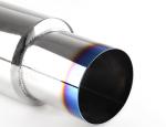 370mm 2" Inlet 3" Outlet 304 Stainless Steel Exhaust Muffler