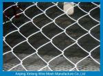 High Anti Corrosive Dark Green Chain Link Fence for Tennis Ground