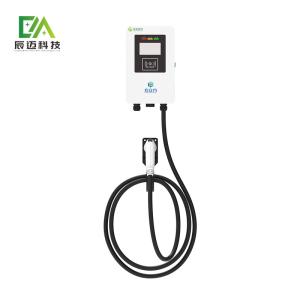 Quality Mckee 7KW 11KW 21KW White Wall-Mounted Single-Gun Electric Vehicle AC Charging Pile wholesale