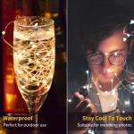 Waterproof 20 Led 7ft Battery Powered Fairy Lights For Bedroom Wall