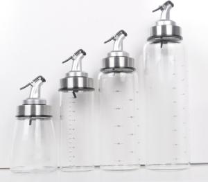 Quality High Borosilicate Glass Kitchenware Spice Bottle Food Safety Grade PP Material Lid wholesale