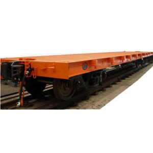 Quality 60t Goods Railway Freight Wagon with Welded Bogie for Sale from China wholesale