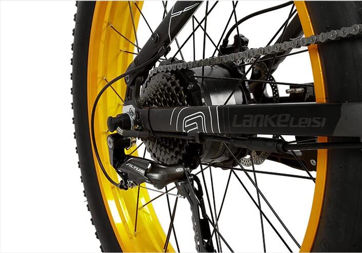 Waterproof 26 Inch Electric Bicycle , Fat Tire 1000 Watt Electric Bicycle