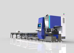 Quality Stainless Steel Pipe Laser Cutting Machine , Metal Tube Laser Cutting Machine 3000W wholesale