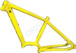 Aluminum Yellow Bike Frame , 29 Inch Electric Mountain Bicycle Frames