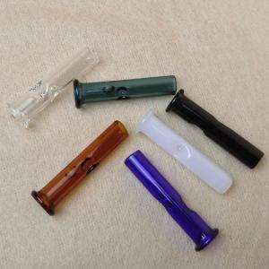 Quality Blue Glass Bong Attachment Heady Dry Herb Cypress Phuncky Holder wholesale