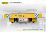 high quality 50t industry battery powered transfer flat cart on rail