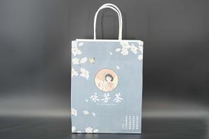 Quality Recyclable Bulk Kraft Paper Bags Flexo Printing Tear Resistant wholesale