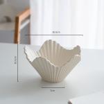 Handmade Ceramic Salad Bowl Luxury Fruit Bowl For Dessert Nordic Style Yogurt