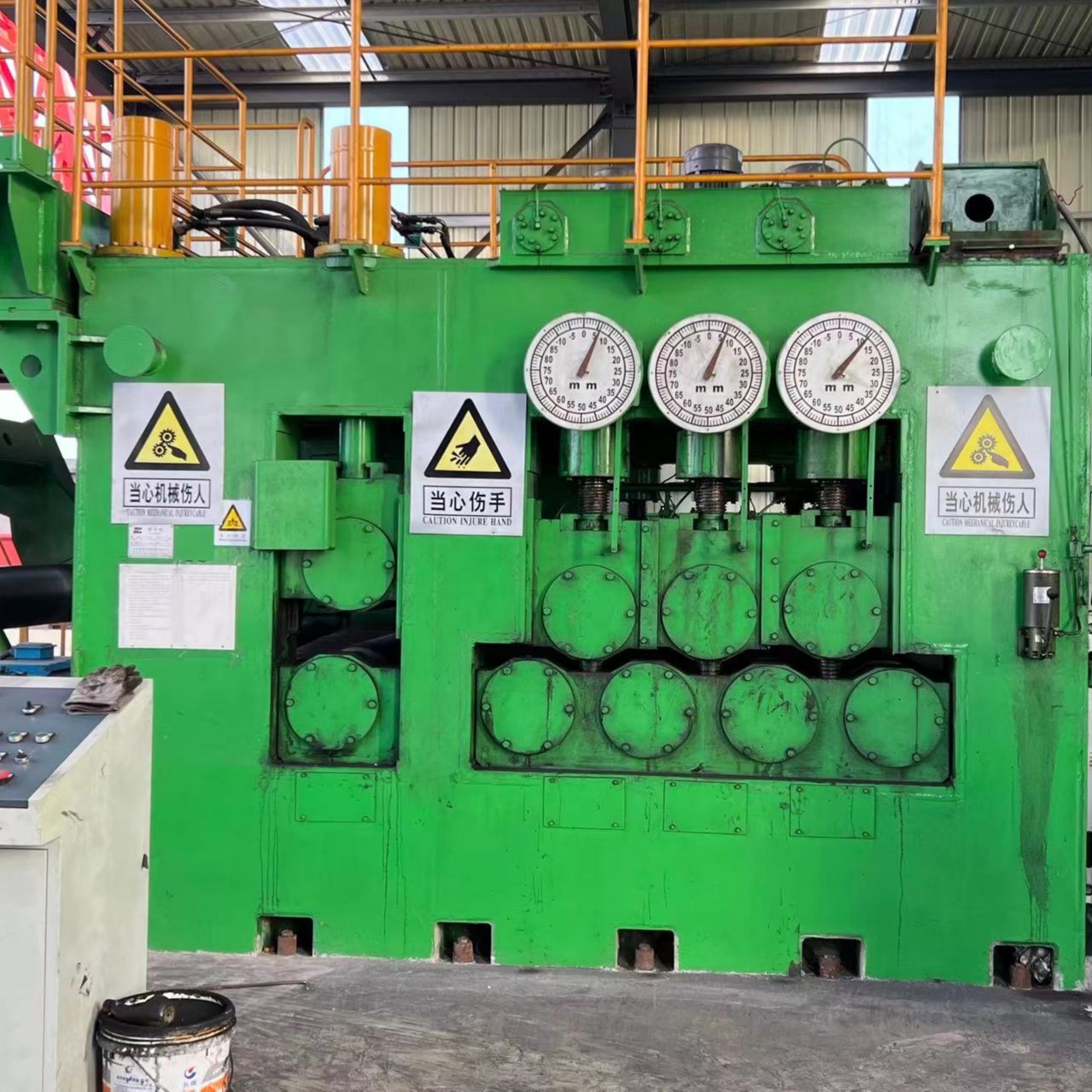 380V Sheet Metal Uncoiling and Leveling Shearing Production Line for 35T Coil Weight