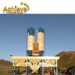 HZS35 Stationary Concrete Batching Plant Ready Mixed JS750 3.8m