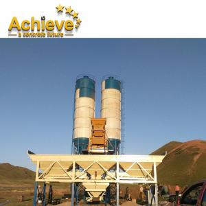 Quality HZS35 Stationary Concrete Batching Plant Ready Mixed JS750 3.8m wholesale