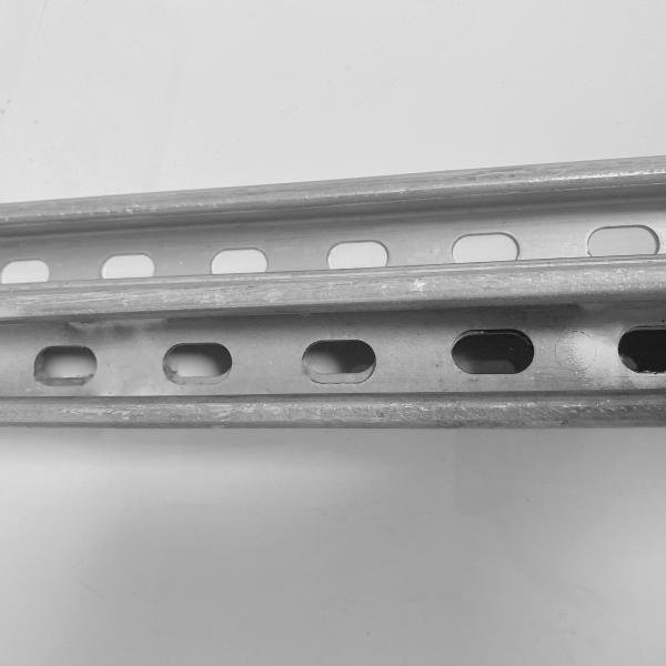 304 Stainless Steel Unistrut Slotted Channel Pre Galvanized HDG metal strut