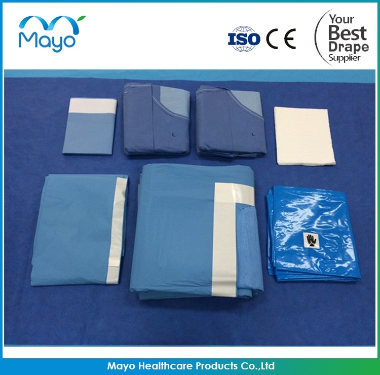 ENT Head Neck Orthopedic Drape EO Sterile Surgical Drape Kit