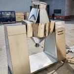 Stainless Steel Double Cone Mixer , Chemical Dry Powder Mixer Food Powder And