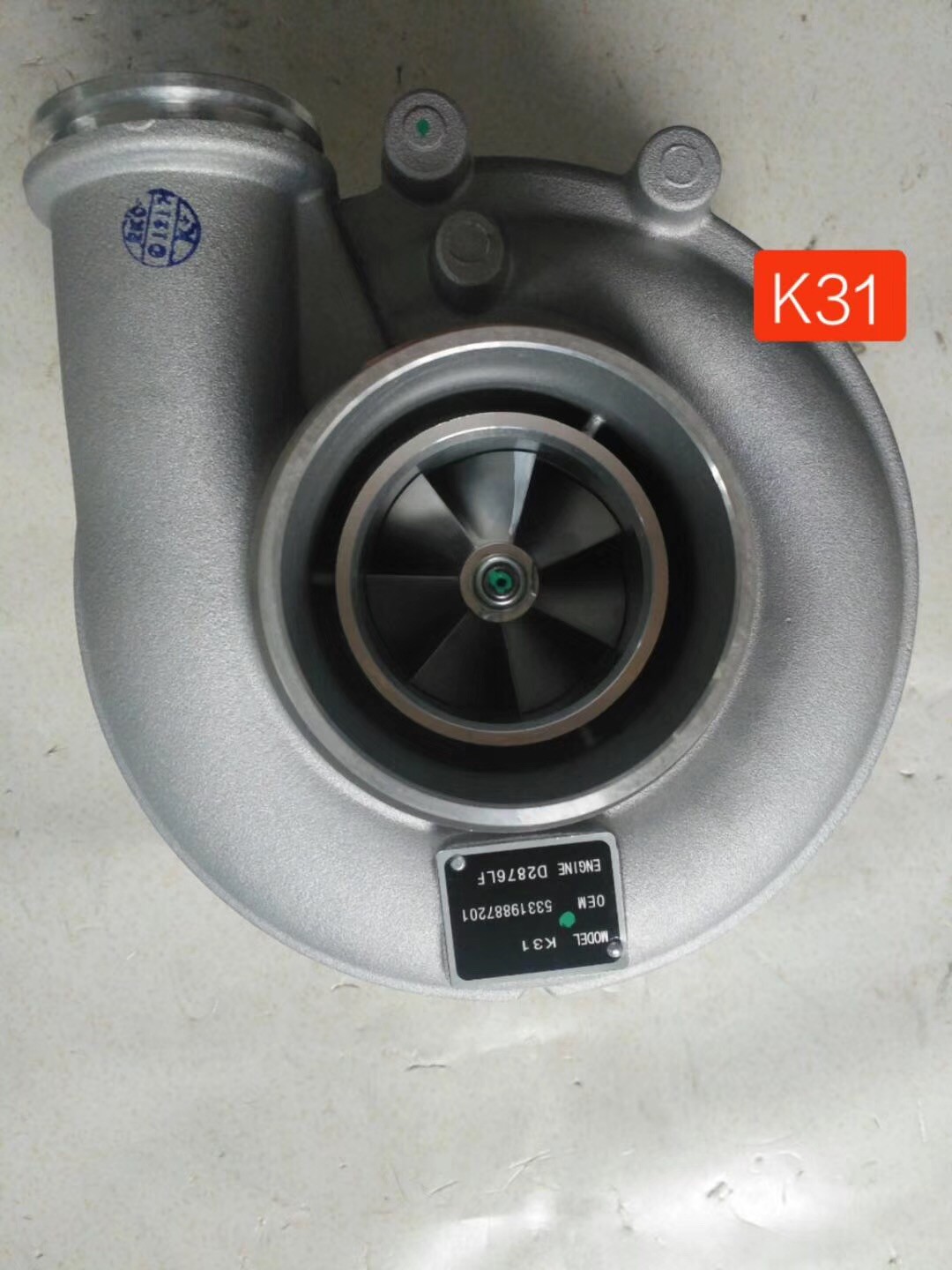 Turbocharger DS8661F25 K31 for Turbo 53319887201 D2876LF With Competitive Price