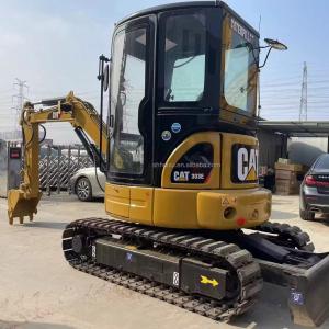 Quality yellow color mini used excavator cat303e for sale wholesale