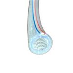 clear fiber reinforced plastic hose PVC fiber braided reinforced plastic hose