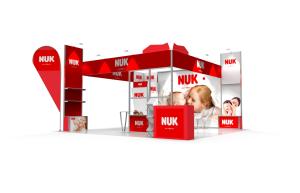 Quality 10'*20' Aluminum extrusion trade show booth exhibit display custom tradeshow booth wholesale