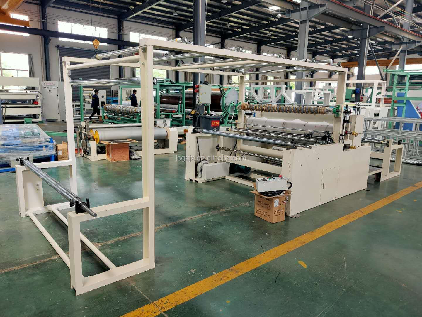 Hot Melt Spray Coating Laminating Machine Ideal for Sofa Cloth and Curtain Materials