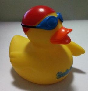 Quality Eco - Friendly Bath Tub Weighted Rubber Ducks Harmless For Children Shower OEM weighted Music Duck wholesale