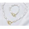Buy cheap Baroque Pearl Coin Portrait Pendant Necklace for Women Vintage Link Chain from wholesalers