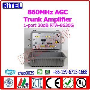 Quality 860MHz 30dB CATV/MATV Trunk Amplifier/Booster RTA-8630G with AGC wholesale