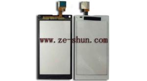 Quality White Touch Screen Digitizer Glass Replacement For Sony S36h Xperia L C2105 wholesale