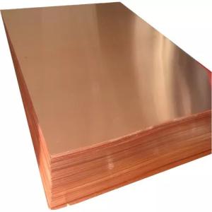 Quality C10100 99.99 Pure Copper Sheet High Purity 50-2500mm Of Coopers wholesale