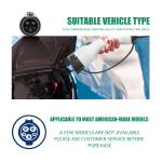 E-mingze New energy ev charging 1phase 32A 7KW GB charging portable Electric