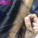 Smooth Straight Wave Hair , Malaysian Lace Frontal Unprocessed 13x4 Soft