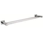 Polished SUS304 Bathroom Towel Bars Wall Mounted Single Hotel Towel Rack Over