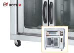 6.8w Stainless Steel Single Deck Electric Oven 6 Trays Proofer 920×700×1100