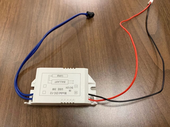 UV Ballast 12VDC Electronic 3W ballast UV small power killing bacteria 0